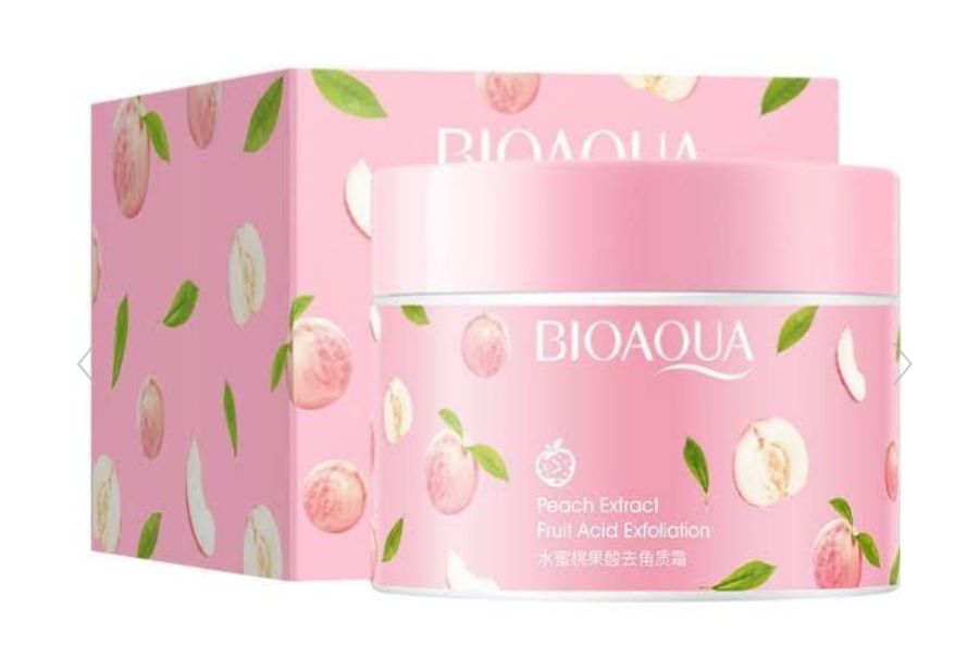 BIOAQUA Peach Exfoliating Gel β Gentle Face Cream for Glowing, Smooth & Fresh Skin