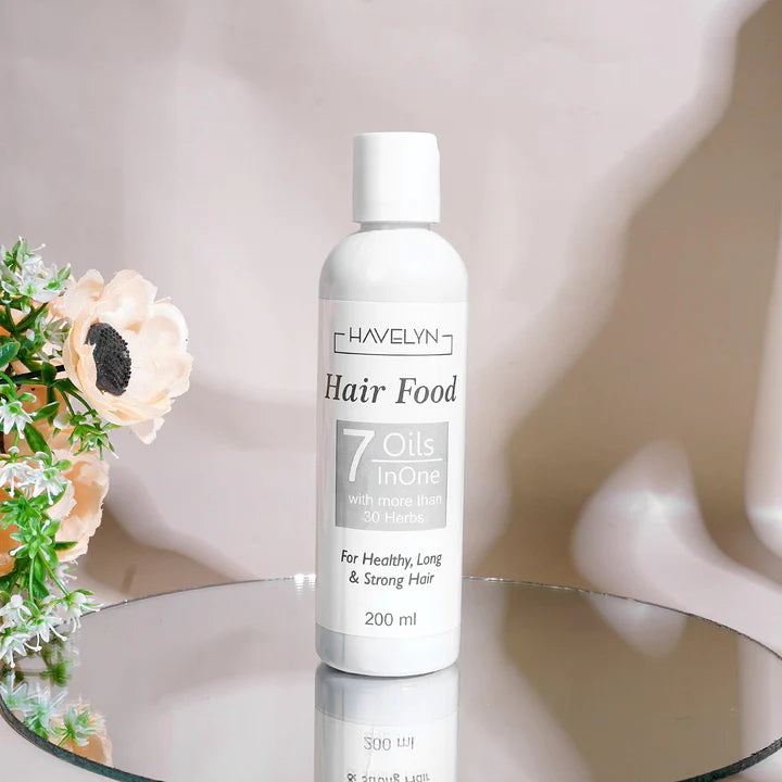 ✨ Havelyn Hair Food Oil | 100% Herbal Formula to Stop Hair Fall, Boost Growth & Add Shine Naturally