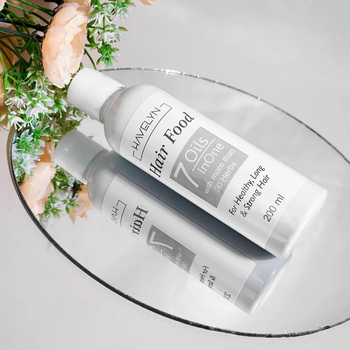 ✨ Havelyn Hair Food Oil | 100% Herbal Formula to Stop Hair Fall, Boost Growth & Add Shine Naturally