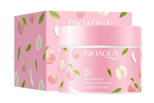 BIOAQUA Peach Exfoliating Gel – Gentle Face Cream for Glowing, Smooth & Fresh Skin