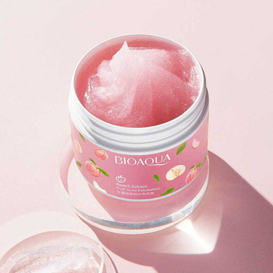 BIOAQUA Peach Exfoliating Gel – Gentle Face Cream for Glowing, Smooth & Fresh Skin