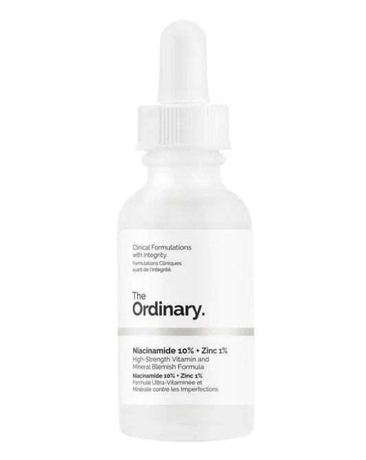 The Ordinary Niacinamide 10% + Zinc 1% (30ml) – Clear, Bright & Acne-Free Skin | Authentic with Batch Code