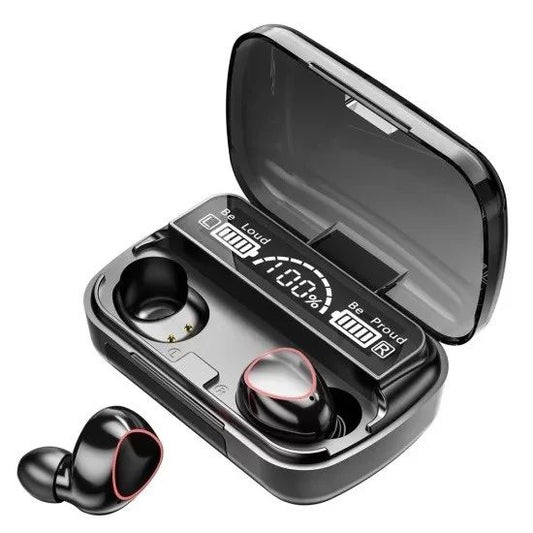 M10 TWS Wireless Earbuds – Bluetooth 5.1 Headphones with Touch Control, Waterproof Design & 9D HiFi Sound