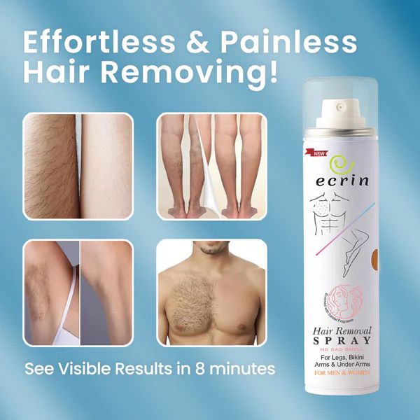 Ecrin Hair Removal Foaming Spray – Advanced Formula for Smooth, Silky Skin (200ml)